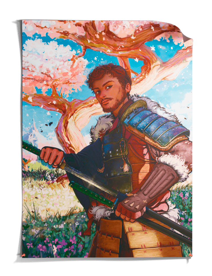 Poster « Samouraïs » Wankul