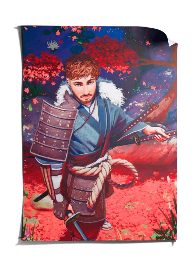 Poster « Samouraïs » Wankul