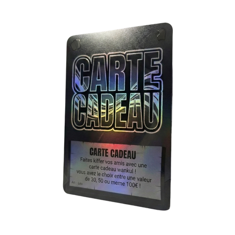 Carte-cadeau Wankul