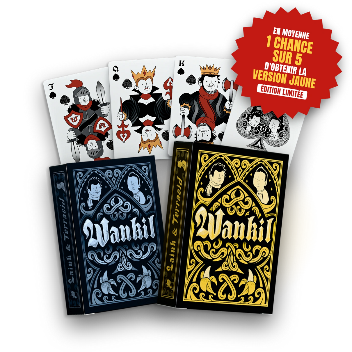 Jeux de 54 cartes - Wankil